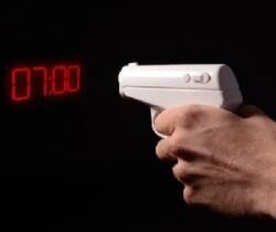 secret agent alarm clock