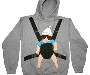 the hangover baby hoodie
