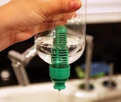 water bottle with filter