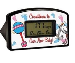 New Baby Countdown Clock