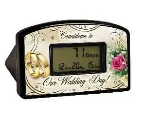 Wedding countdown clock