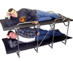 camping bunk beds