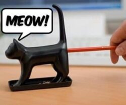cat end pencil sharpener