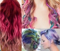 hair color chalk