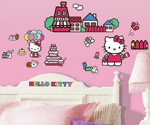 hello kitty wall decals