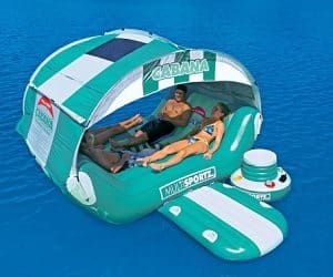 inflatable cabana lounger