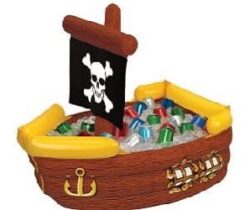 inflatable pirate ship cooler