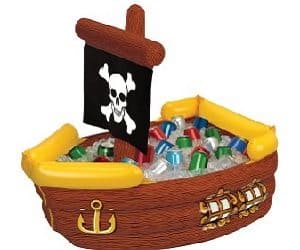 inflatable pirate ship cooler