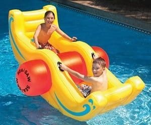 inflatable see-saw