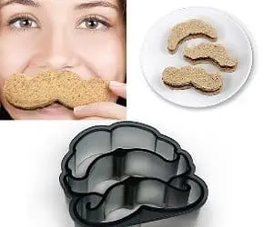 mustache crust cutter