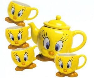 tweety bird tea set