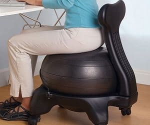fitness ball chair