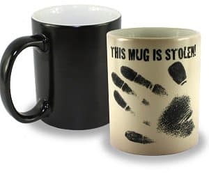 stolen heat changing mug