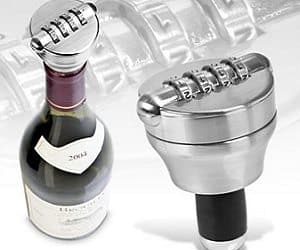 wine bottle lock