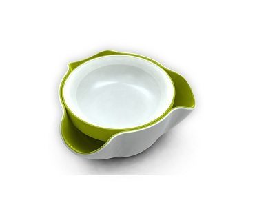 Double Dish Snack Bowl