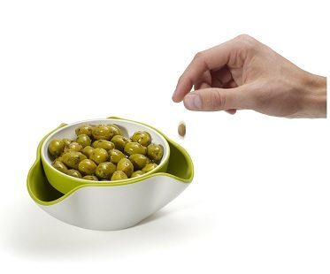 Double Dish Snack Bowls