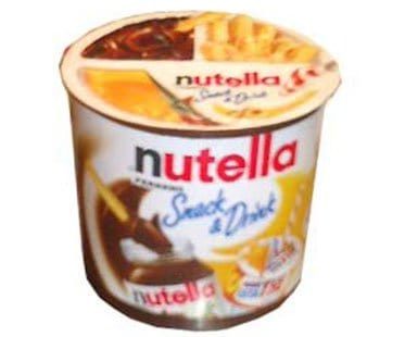 Nutella Snack And Drink