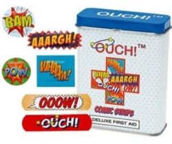 comic strip plasters