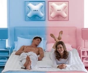 dual temperature mattress