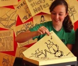 giant sticky note pad