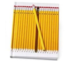 hidden pencil notebook