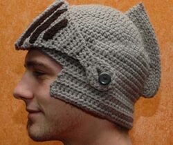 knight helmet hat