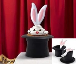 magic hat cupcake mold