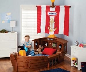 pirate ship bed