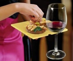 swiss cheese party plates