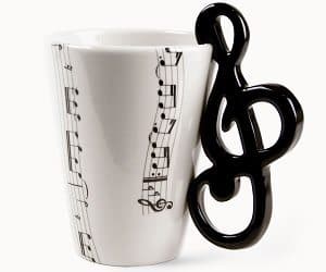 treble clef mug