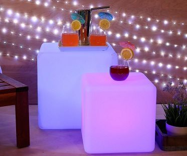 Color Changing LED Cubes