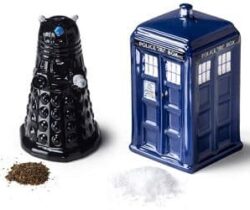 Dr Who salt & pepper set