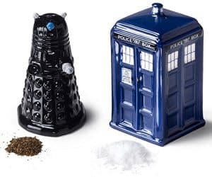 Dr Who salt & pepper set