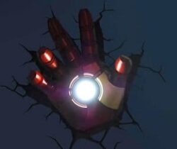 Iron Man Hand Night Light