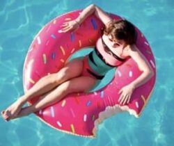 inflatable donut