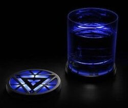 iron man arc reactor coasters
