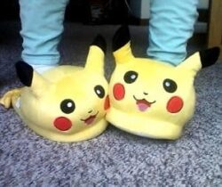 pikachu slippers