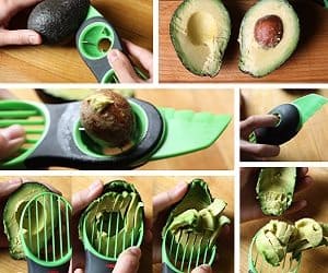 3-in-1 avocado slicer