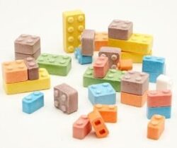 Candy building blocks