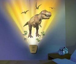 Dinosaur projection lamp