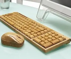 Bamboo Keyboard And Mouse