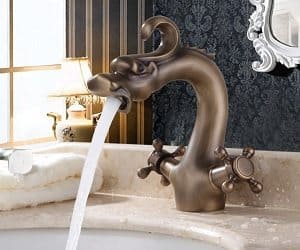 chinese dragon sink faucet