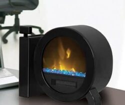 desktop fireplace