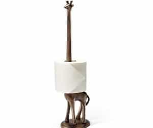 giraffe toilet roll holder