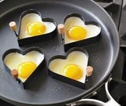 heart egg mold