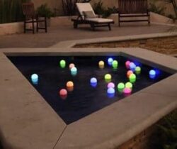 led garden deco balls