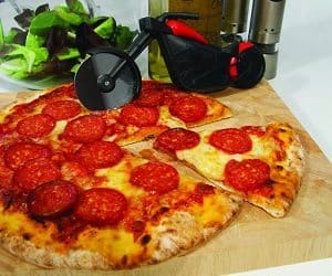 motorbike pizza cutter