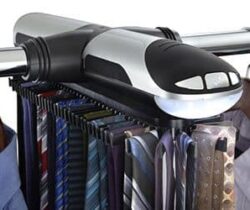 motorized tie rack
