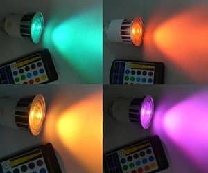multi-color LED lightbulb