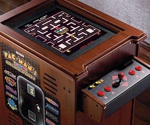 pac-man arcade cabinet